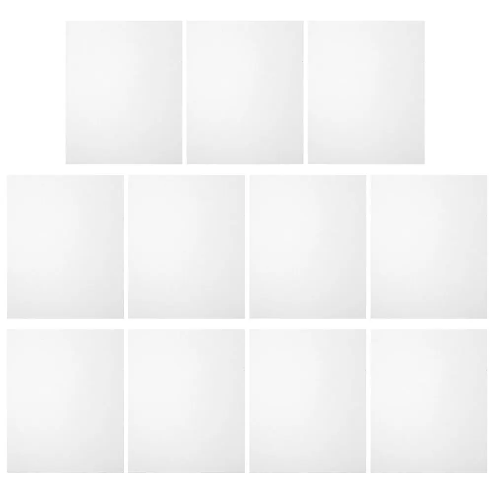 

20 Pcs Cant See Thing Drawing Pads Craft Stencil Template Children's 3d Printing Pens Mat Frosted Mats Templates