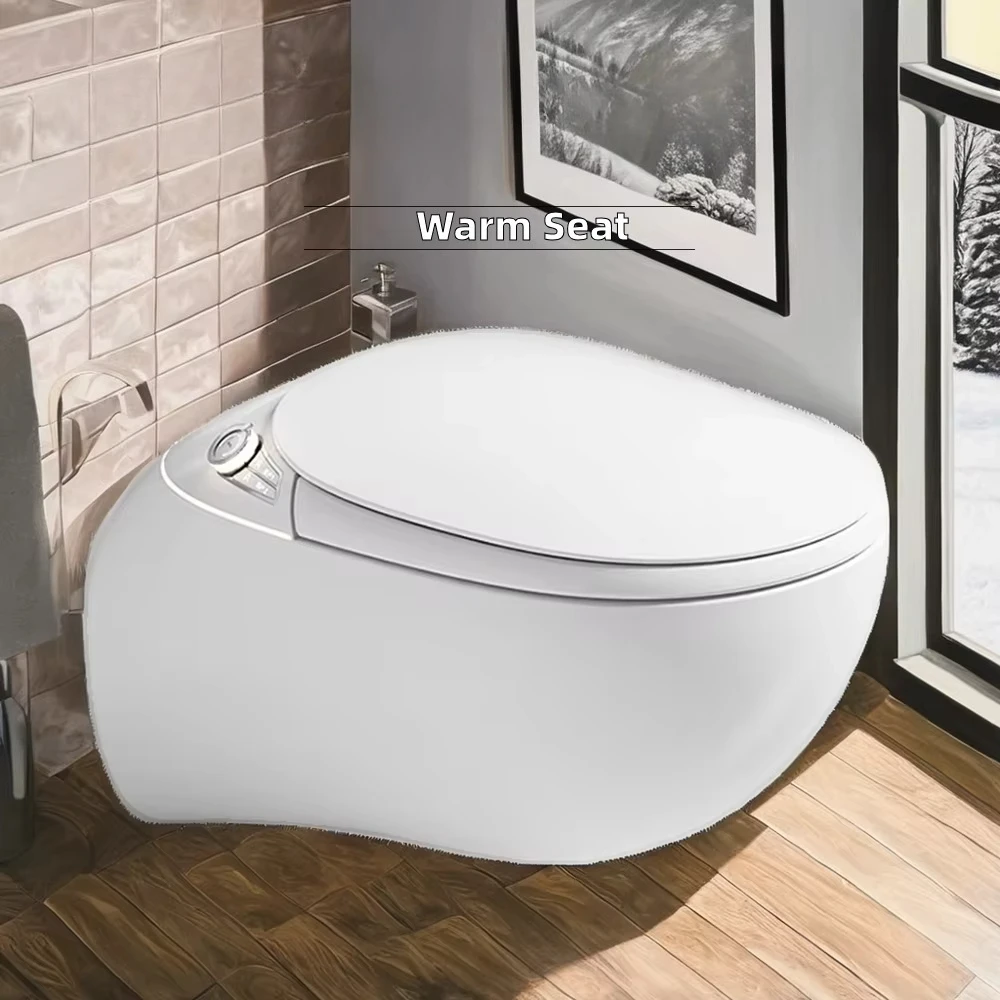 Automatic Modern Design Smart Ceramic Bidet Toilet Bowl Water Closet Air-Drying Heated Seat Female Washing Seat