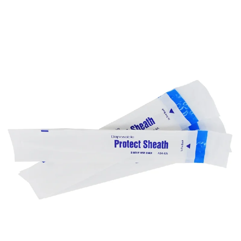 100Pcs Disposable Dental Sheath Sleeve Cover Sheet A04-6A for Intraoral Camera Cam-o CA Dentist Tools Protective Film