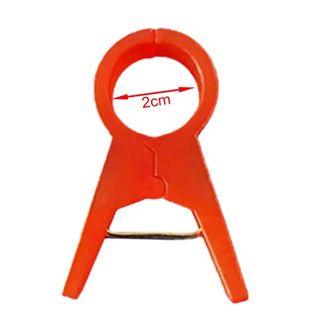 Plant Clips Adjusting Reusable Garden Plant Supports Clips for Supporting Stems of Flower Vine Vegetables Climbing Red