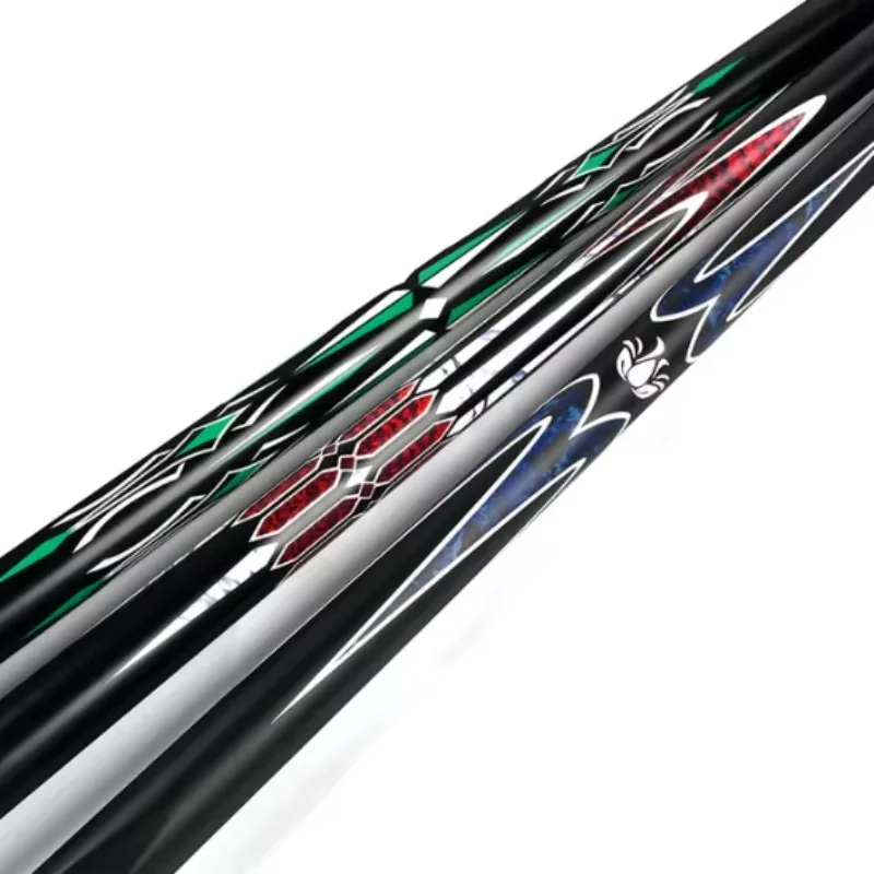 

High-quality 2-piece snooker cue, 9mm small tip, ideal for American nine-ball games.