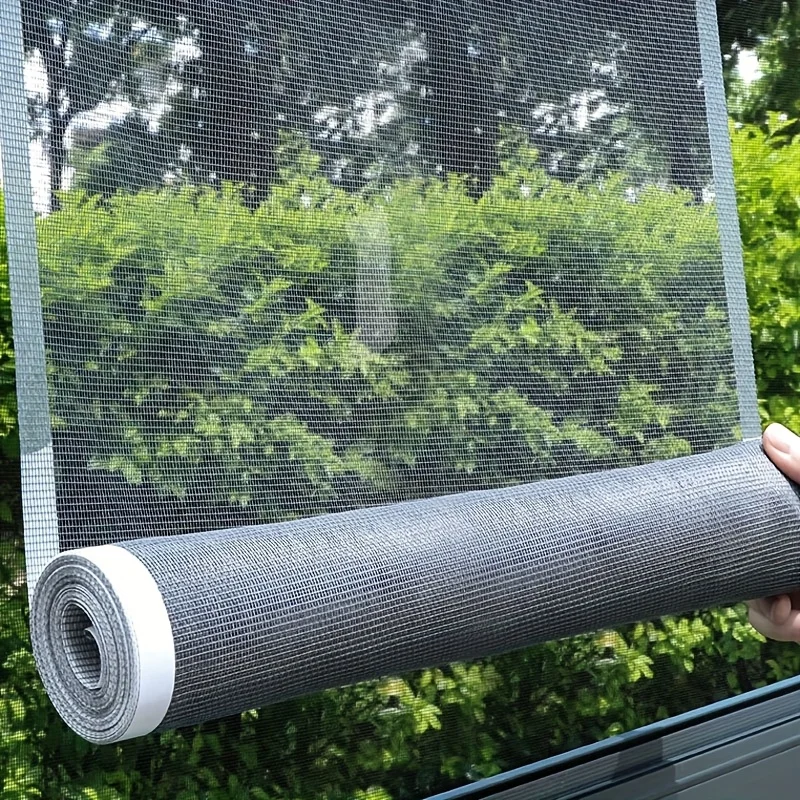 22 سنتيمتر نافذة شاشة إصلاح شبكة الشريط ذاتية اللصق شاشة الحشرات شريط لاصق مكافحة الحشرات صافي الباب إصلاح التصحيح للخيام RV المنزل