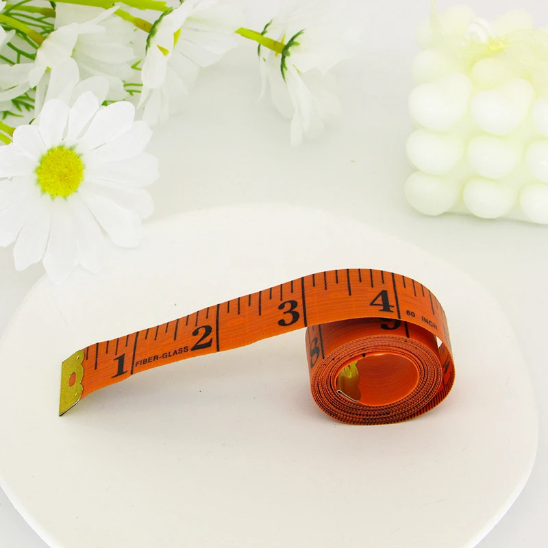 150cm/60-Inch Soft Body Measuring Ruler Tailor Tape Measure Centimeter Meter Sewing Measuring Tape in Many Colors 2026 NEW view 5
