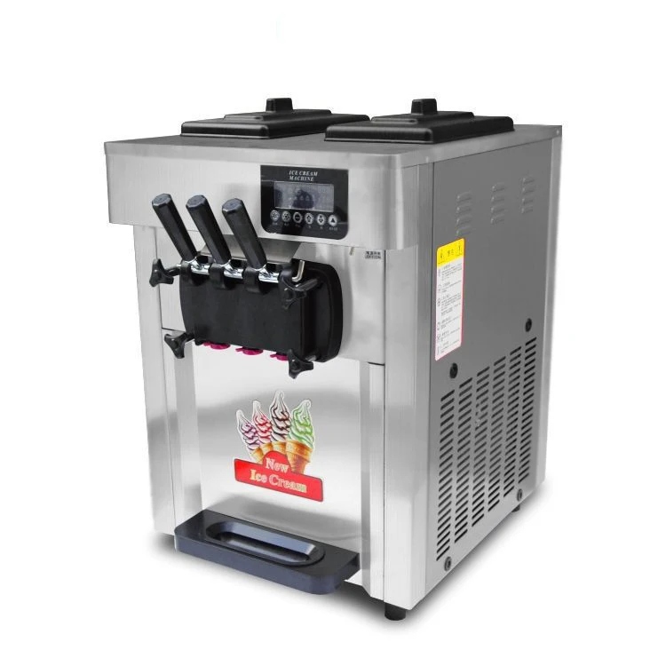 Mini 3 flavors kuwait ice cream making machine ice cream machine