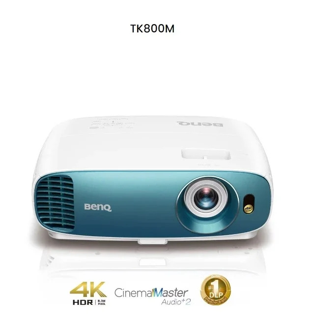 TK800M 4K UHD Home Theater Projector with HDR and HLG 3000 Lumens for Ambient Lighting |96% Rec. Keystone for Easy Setup
