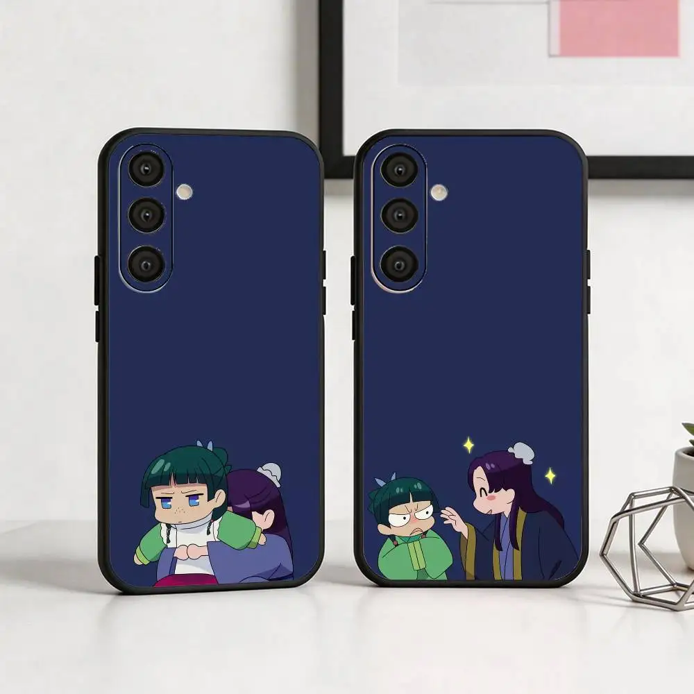 

Anime A-Apothecary Diaries Phone Case For Samsung A73,72,71,53,52,51,22,91,80, Soft Black Cover