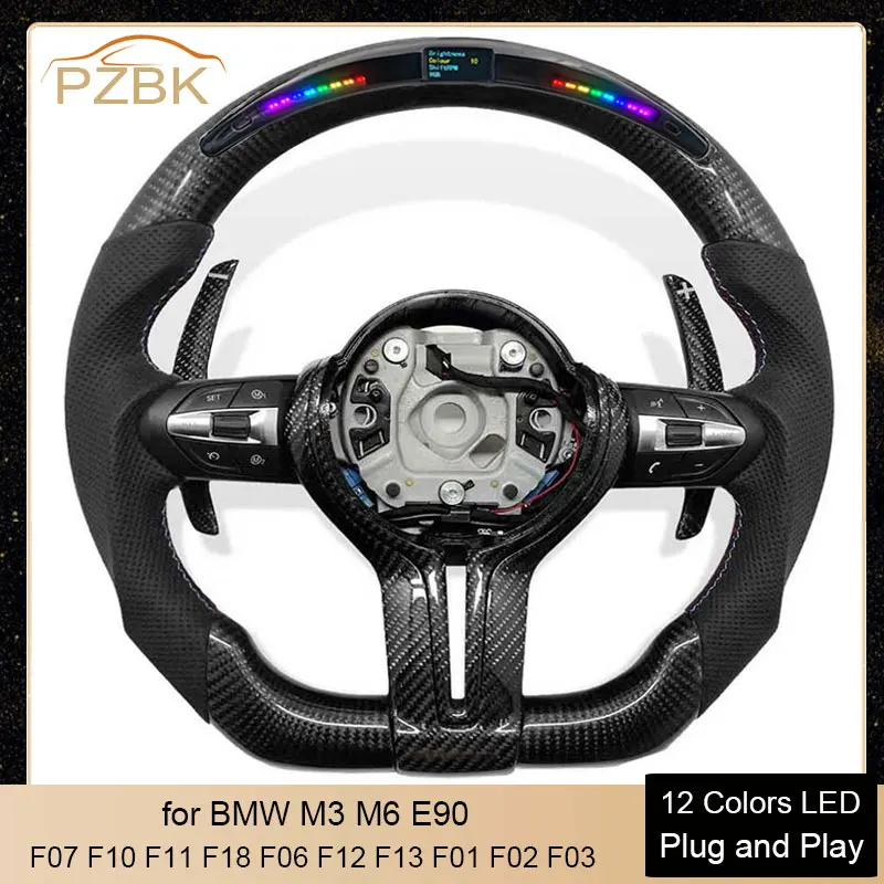 

Customize LED Car Steering Wheel for BMW F01 F06 F07 F10 F11 F12 F13 F14 F15 F16 F20 F22 F30 F80 F82 F83 F85 F86 F87 X3M X4M X5