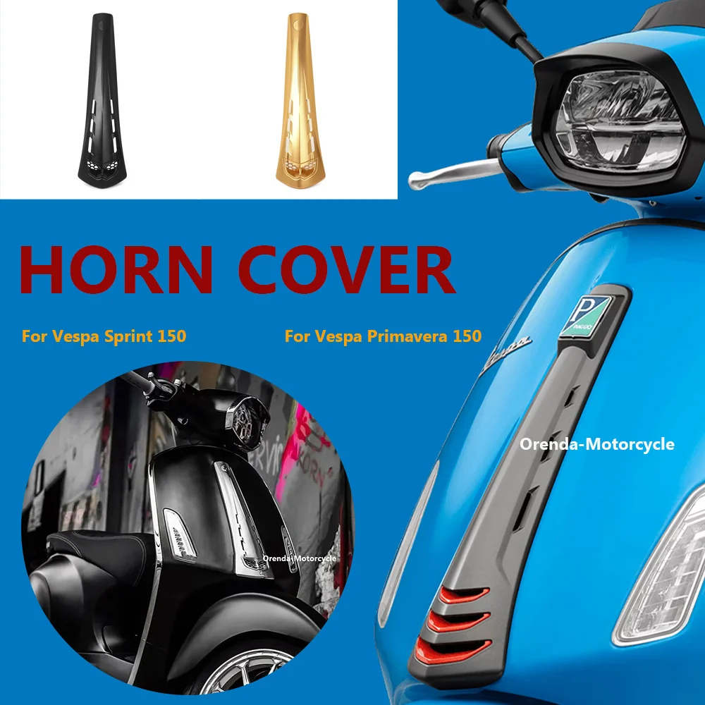 

For Vespa Primavera 150 Sprint 150 New Accessories Front Head Fairing Cover Horn Bracket Decoration Shell Protector Motorcycle