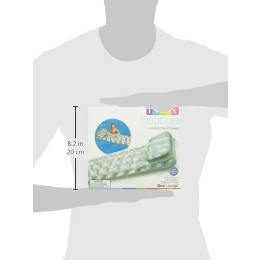 58894EP 18Pocket Suntanner Lounge 74x28