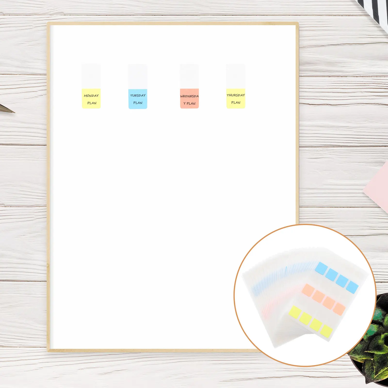 360Pcs Convenient Sticky Index Tabs Multipurpose Self Adhesive Memo Stickers Office School Student Study Labels