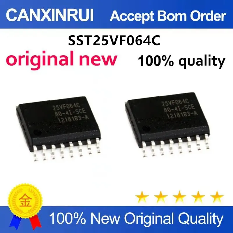 Original New 100% quality   SST25VF064C SST25VF064C-80-4I-SCE SOP16     Integrated circuit IC chip