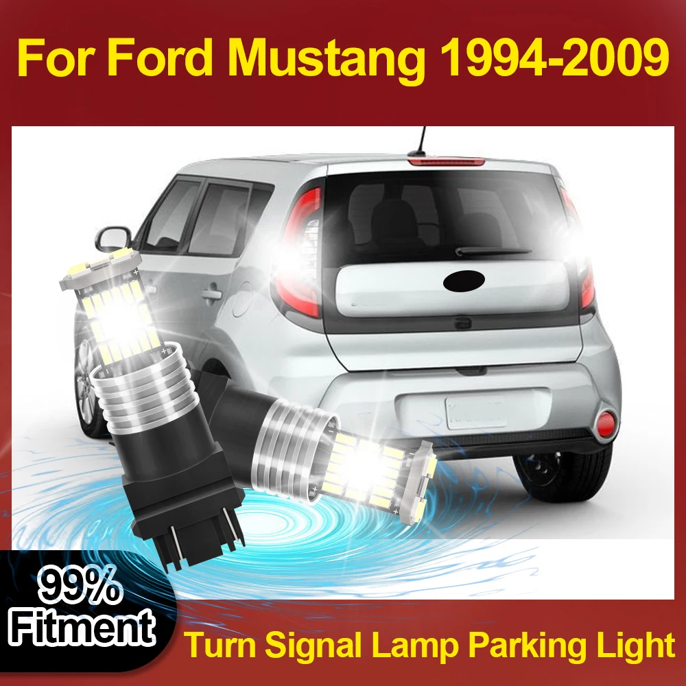 

3157 P27/7W T25 High Quality Turn Signal Lamp CSP Chip Parking Light For Ford Mustang 1994 1995 1996 1997 1998 1999 2000-2009