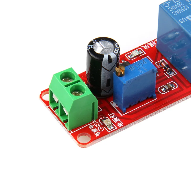 12V NE555 Oscillator Delay Adjustable Timer Module 0-10 Second