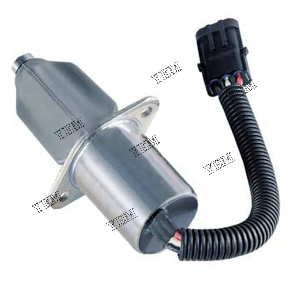 Durable 12V Shut Off Solenoid Valve For Yanmar Cummins Synchro Start Shut Down 3919422