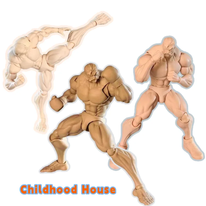 

1/12 Ratio KToys KT01 Muscle Male Movable Doll Body Joint Super Movable 16cm Robust Body Fit 6-inch Collectible Model in Stock