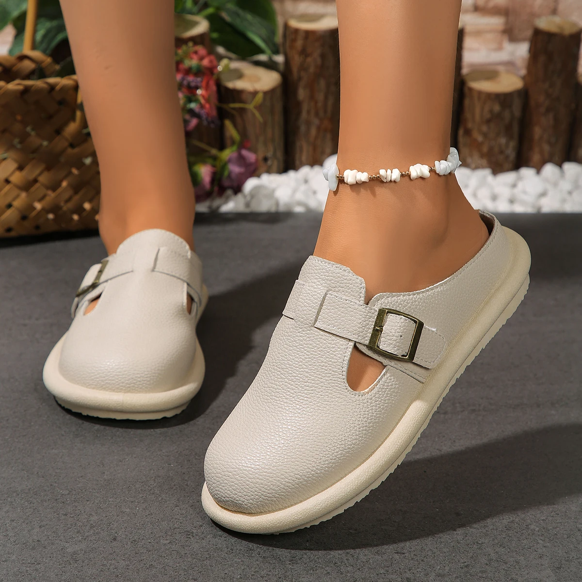 Women Sneakers New Casual Round Toe Loafers Shoes for Women Summer Spring Retro Slip on Leisure Sneakers Women Zapatos De Mujer