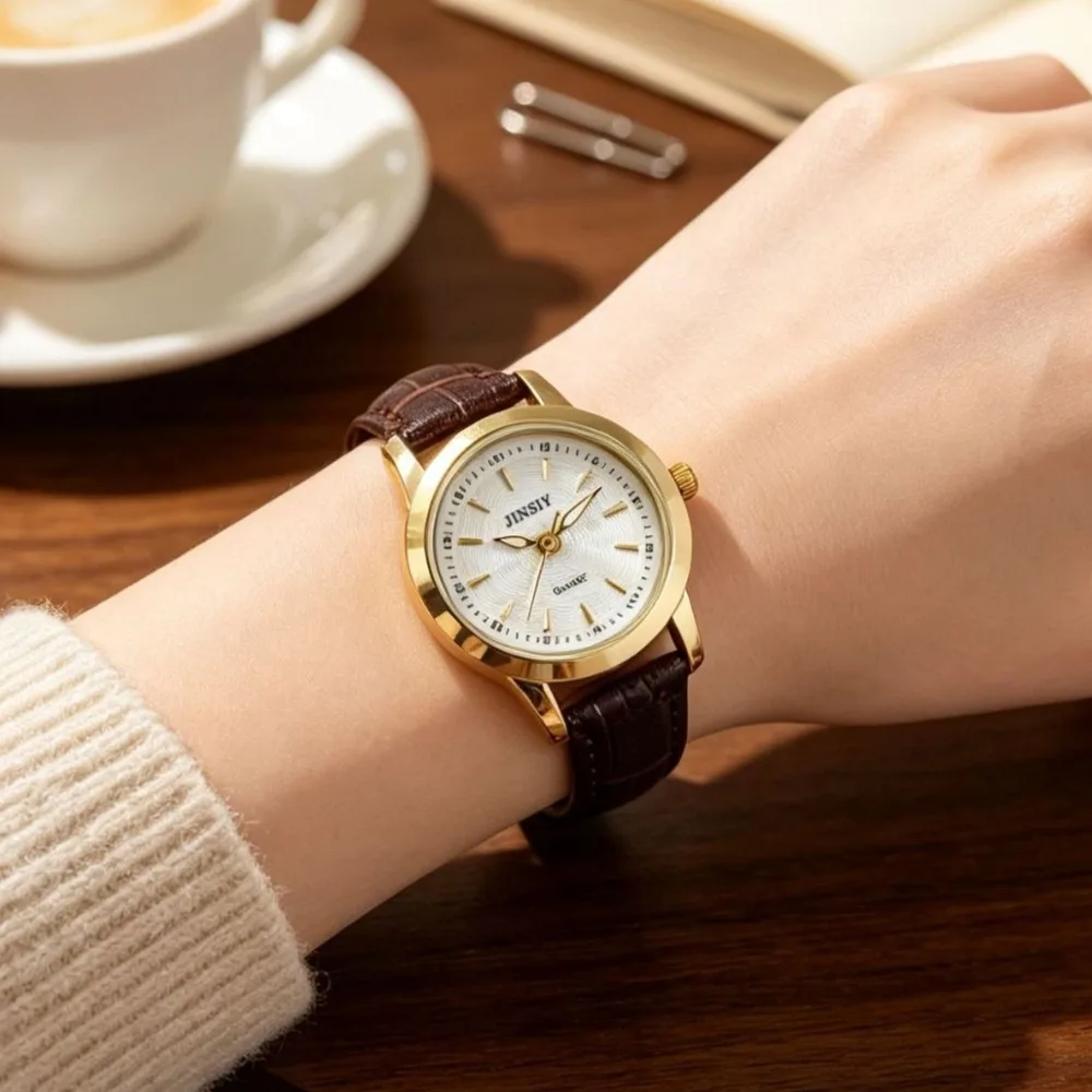 Fashion Leather Strap Quartz Watch Luxury Women Watches Gift Ladies Wristwatches Brand Gold Watch Wholesale Relojes Para Mujer