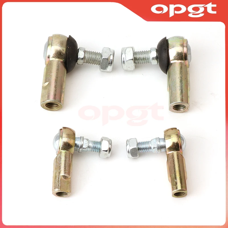 OPGT 1 Pair M8/M10 Tie Rod End Kits Ball Joint Fit For China 49CC 50CC Electric MINI ATV Go Kart Karting Buggy Quads Bike Parts