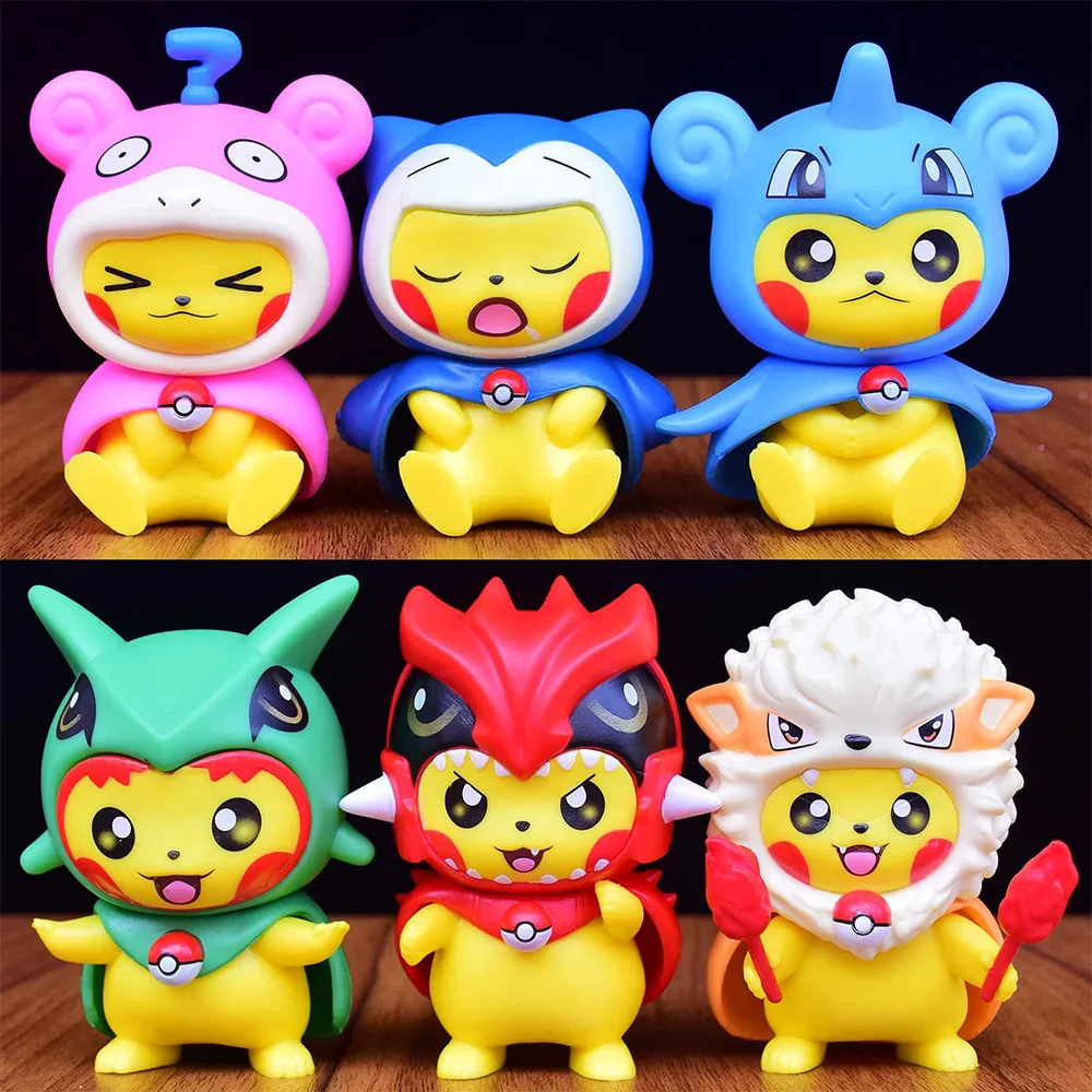 10CM Anime Spiel Übersetzer Pikachu Figur Taschenmonster Animation Nette Modell Spielzeug Geschenke Sammlung Dekoration Ornamente PVC