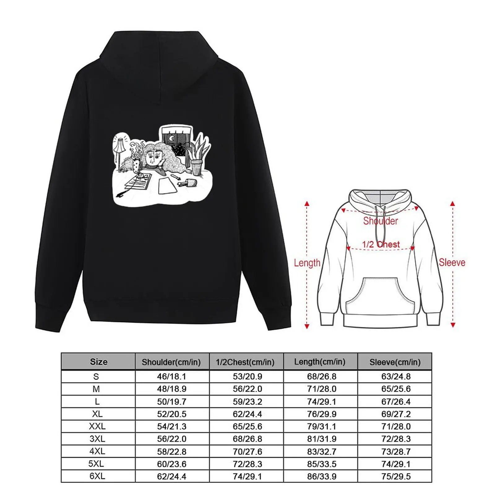 سترة بقلنسوة للعمل في وقت متأخر من الليل على الطراز الياباني ملابس كورية بلوزة خريفية للرجال بغطاء للرأس كبيرة الحجم