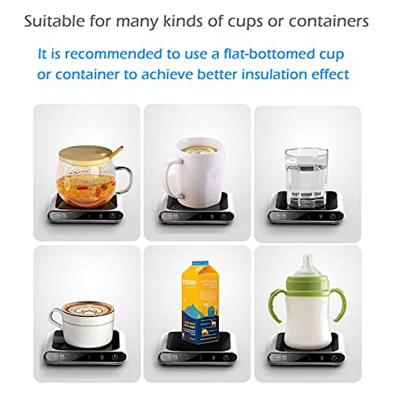 Kaffeetasse wärmer, intelligenter Kaffee wärmer und Tassen wärmer für den Schreibtisch mit automatischer Abschaltung/Ein-und 3-Temperatureinstellung
