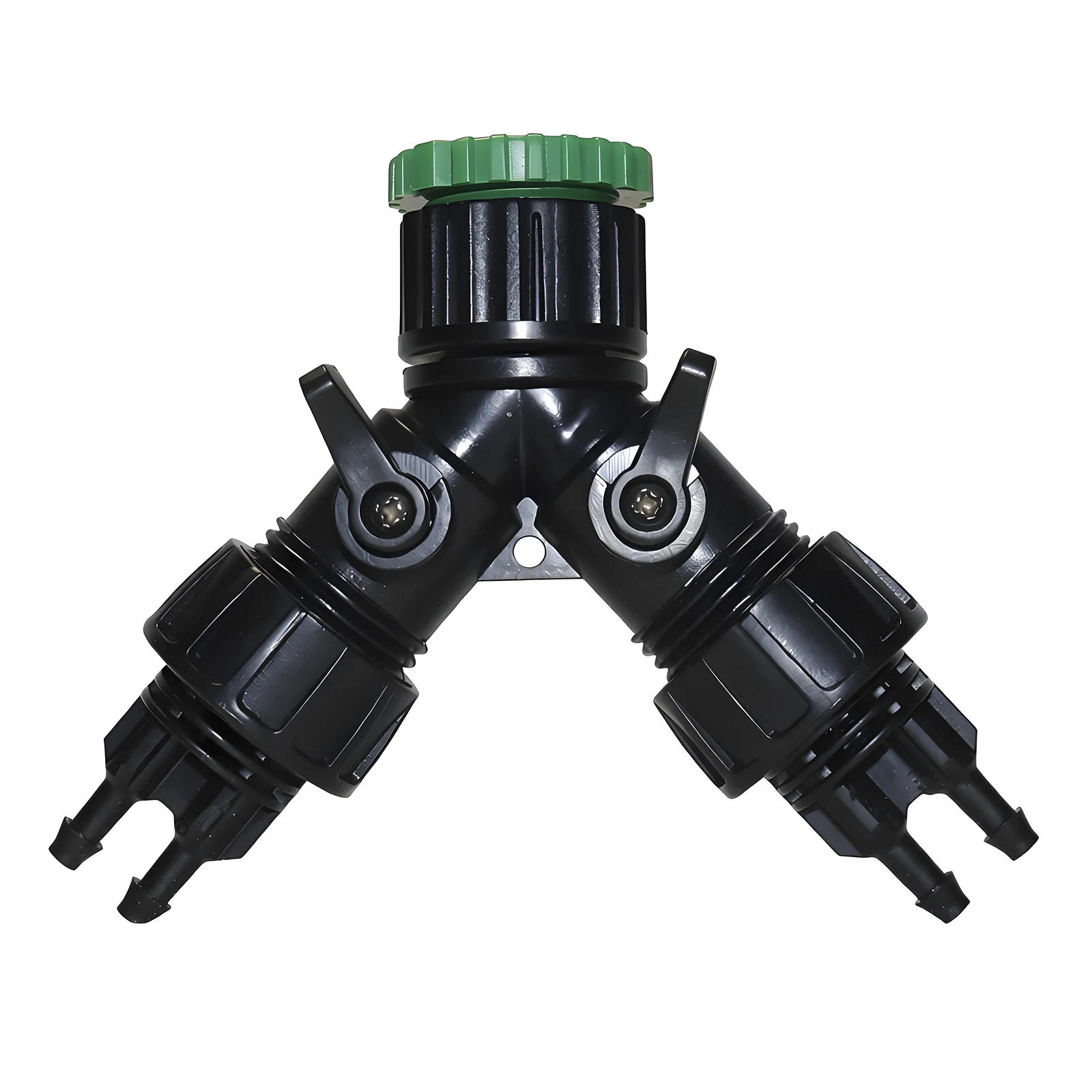 Drip Irrigation Tap Adapter 2-Way 4-Way Splitter for Garden 1/4'' Hose Automatic Watering System Kit Bonsai Pot Plant