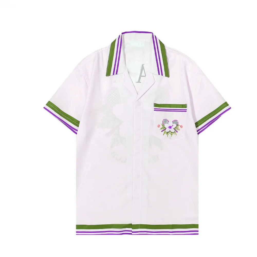 Camisa hawaiana de manga corta para hombre, ropa cómoda y transpirable, diseño de gran tamaño, Verano