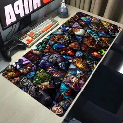 DOTA2 Game Mouse Pad Large for Dota 2 Gaming Mousepad XXL Rubber Non-slip Desk Mat Keyboard Mice Pads Computer Accessories 90x40