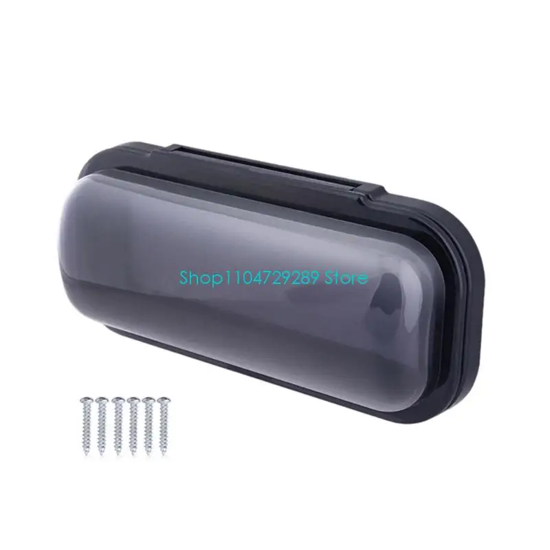 D8KE Universal Waterproof Cover Quick Installation UV Resistant ABS Sound Easy to Use for Marine Stereo Speakers