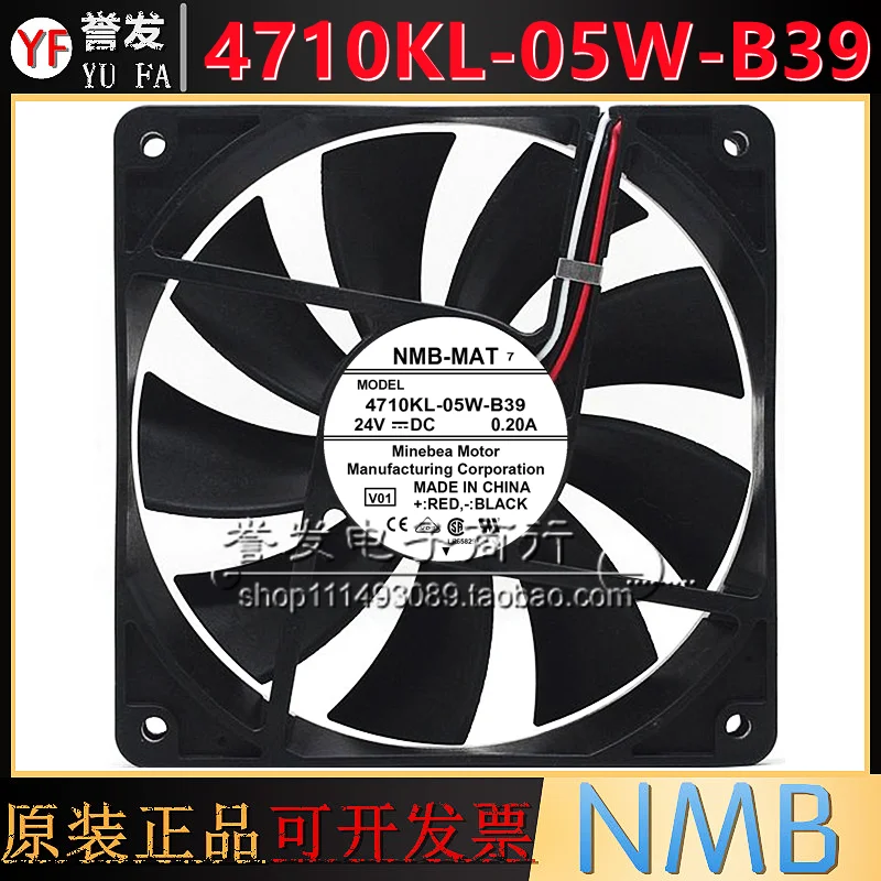 NOVO RADIADOR DE VENTILADOR DE REFRIGERAÇÃO ORIGINAL 4710KL-05W-B39 24V 0,20A 12025 120x120x25mm