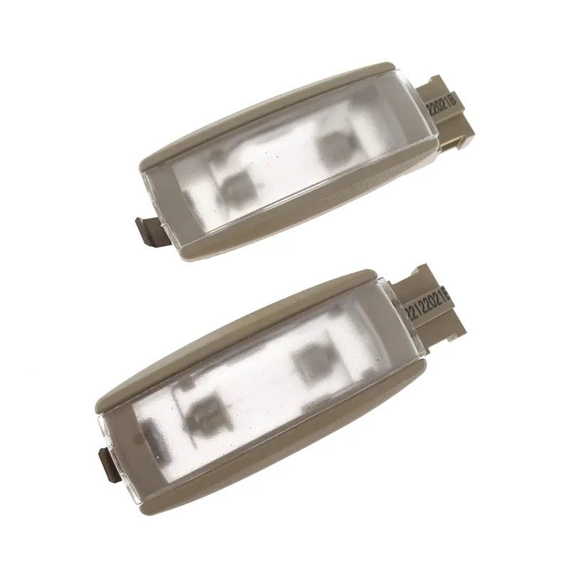 2Pcs Dome Lamp Reading Light for VW Passat B6 B7 CC Golf 5 MK6 MK7 Tiguan Polo Interior MakeUp Lights 1KD947109A Beige