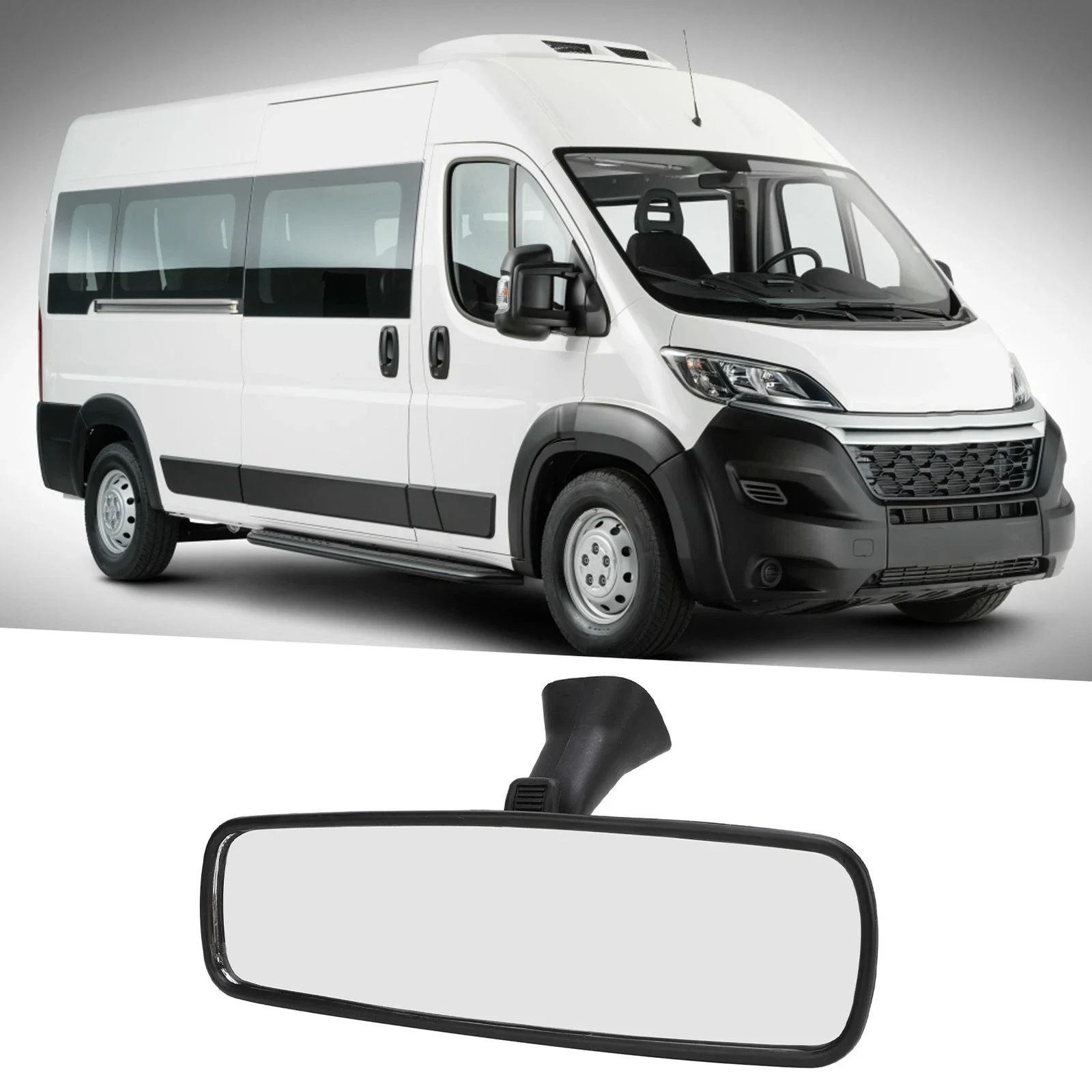 735585204 Adjustable Angle Car Inner Rear View Mirror For Fiat Ducato for Peugeot Boxer for Citroen Relay 2014+ New