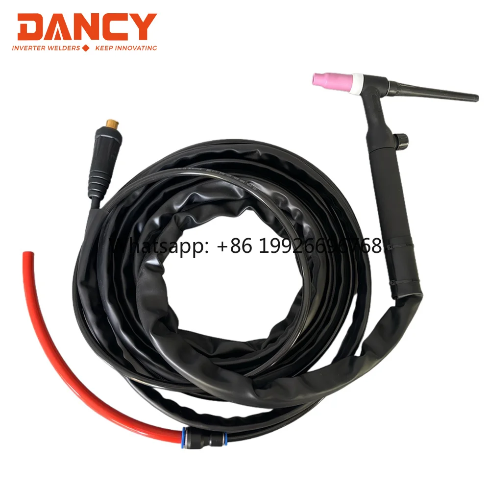 WP-17V Lift Welding Torch 3M/4M/5M Welder Torch 140A 150-Amp Air Cooled TIG Welder with 10-25 Plug for Lift Weld