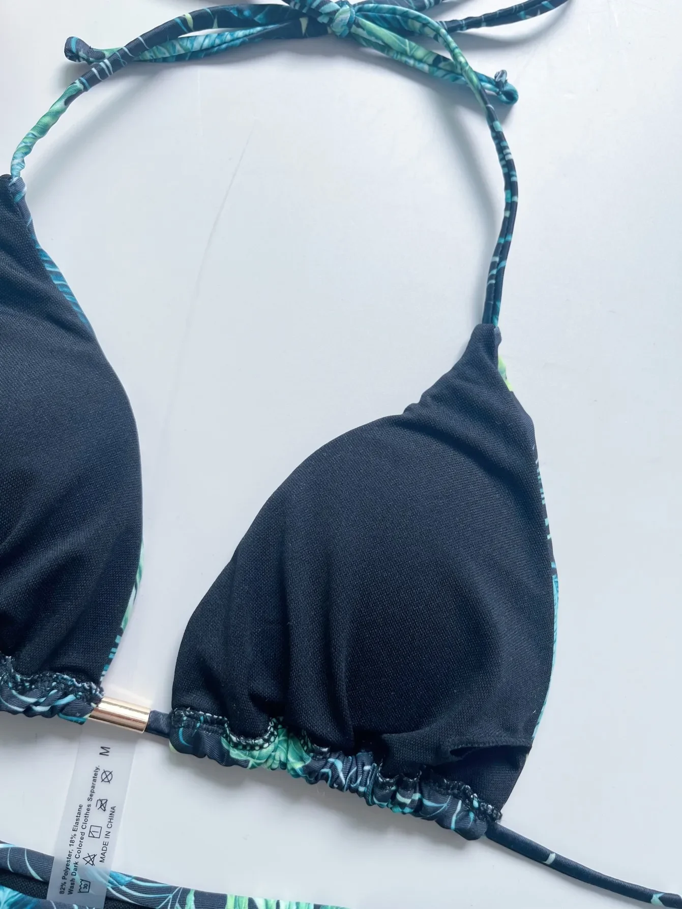 RUOTONSEPT 새로운 섹시한 프린트 붕대 비키니 세트 여성 수영복 투피스 트라이앵글 홀터 수영복 수영복 브라질 Biquinis