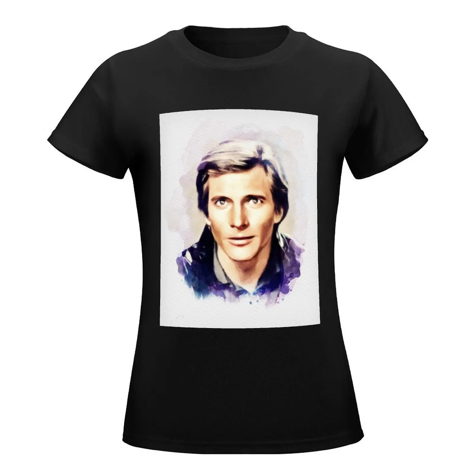 Dirk Benedict, TV Legend T-Shirt oversized kawaii clothes tops lady clothes tshirts for Women