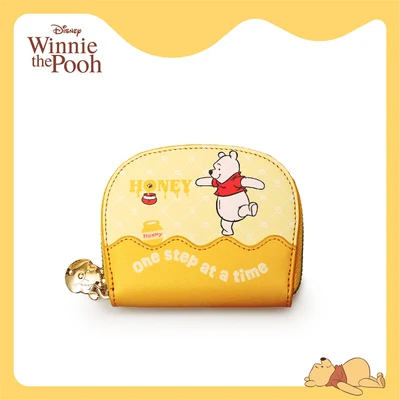 Disney Winnie Pooh W9901 Fashion Anime Wallet Cartoon Wallets Coin Bag Casual Purses Card Birthday Gift