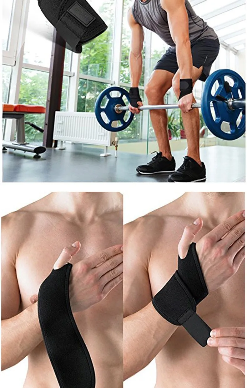 Sport-Handgelenkstütze – atmungsaktive Unterstützung für Fitnessstudio, Volleyball, Basketball – Linderung von Handgelenkschmerzen, Verstauchungen und Sehnenentzündungen – Männer/Frauen – Detail 2