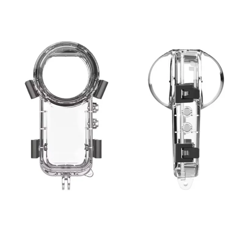Suitable For Insta360 X5、X4 Diving Waterproof Case, Full Transparent Protective Housing For 60 Meters Underwater Shooting