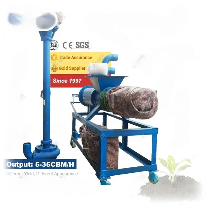 High-Performance Cow Dung Manure Sludge Screw Press Pig Manure Small Dewatering Machine to Dry Chicken,Pig