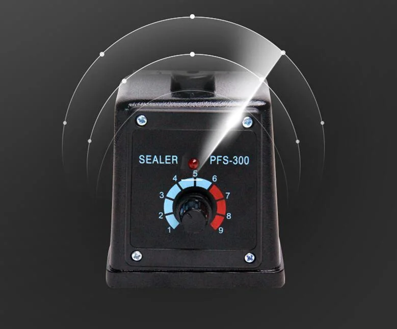 For PFS-300 Aluminum Body 8mm Width 300mm /12inch Sealing Length Impulse Sealer Mini Sealing Machine
