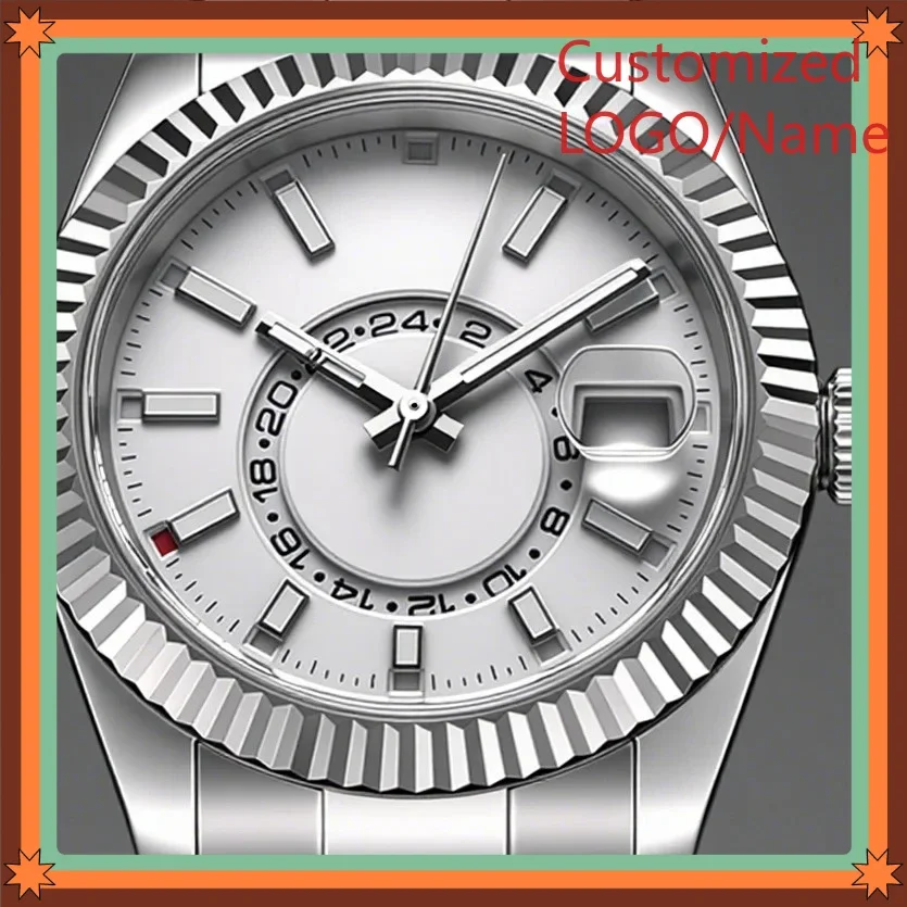 

DONGge Store40mm Men's Automatic Movement 904l Stainless Steel Customized Watches