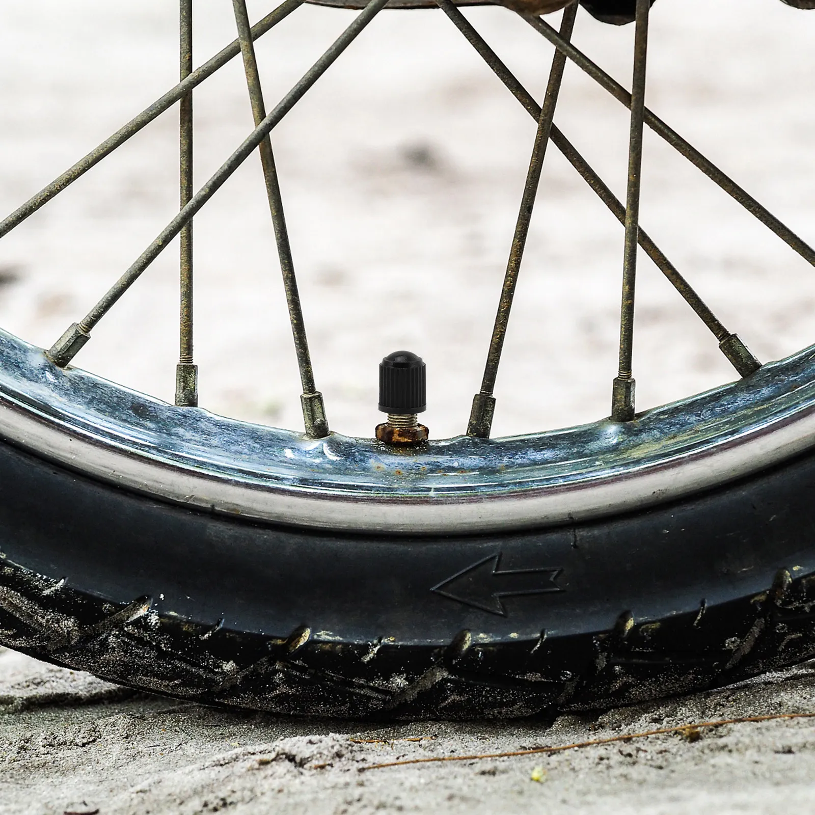 

100Pcs Universal Tire Valve Stem Cap Dust Cover for Bike Car Truck Motorcycle Waterproof Anti-Leakage Tyre Valves Caps Cover Set