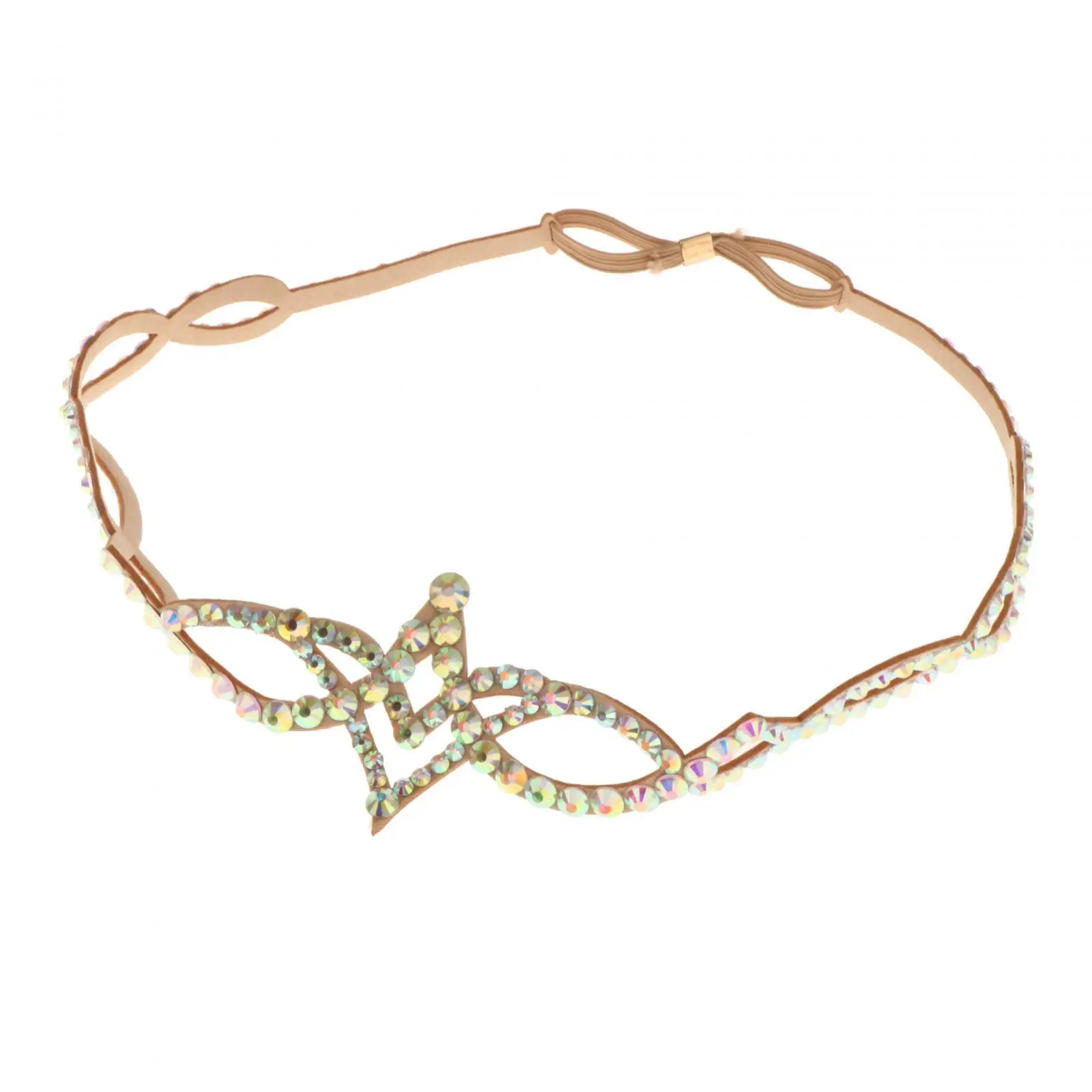 Belly Dance Headpiece Rhinestone Bellydance Accessories for Party Stage