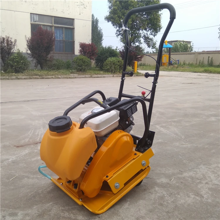 Machinery Factory Asphalt Vibration Plate Compactor 160kg Reversible Double Way Honda Engine Road