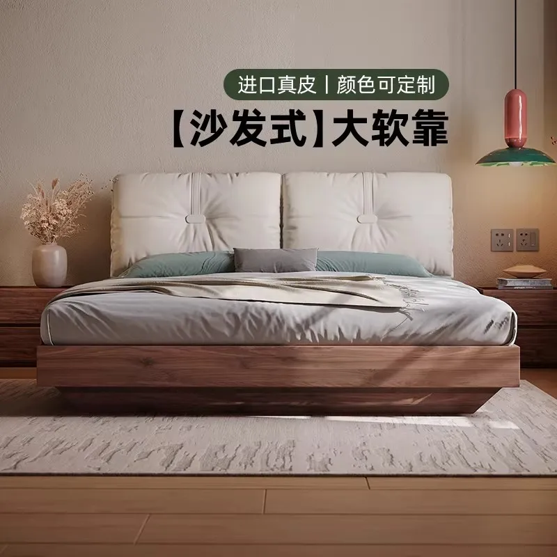 Bedside Master Bedroom Storage Bed room Suspended Double  Box`with Soft Bag