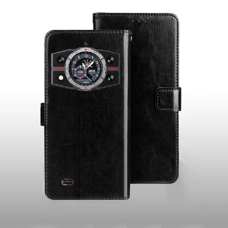 Etui z klapką, biznesowe, z magnetycznym stojakiem, skórzane, do Cubot Kingkong 11, Funda, akcesoria do telefonu — zdjęcie produktu 6