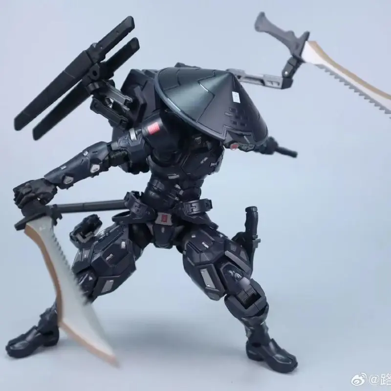 Figur Aksi G.I. Joe The Rise of Cobra Snake Eyes - Dark Sky First Strike dengan Sendi yang Dapat Digerakkan, Model Boneka GK untuk Kolektor