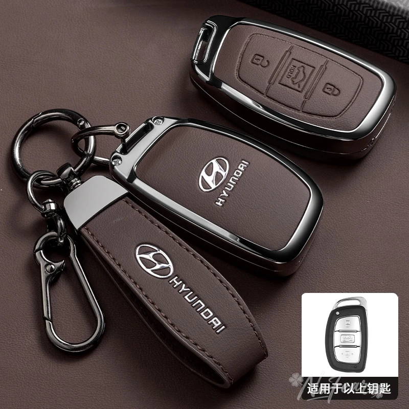 Car Key Case Cover Shell For Hyundai Mistra Elantra Sonata Verna Tucson 2011 2012 2013 2014 2015 2016 2017 2018 2019 2020 2021 - view 6