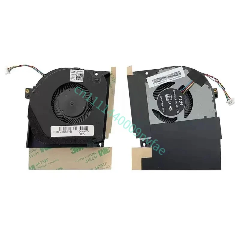Laptop Replacement New GPU Cooling Fan for DELL Alienware M17 R1 M17R1 Series 0CN08P DFS5K323161A10 FLF6 DC5V 0.5A Fan 0.1