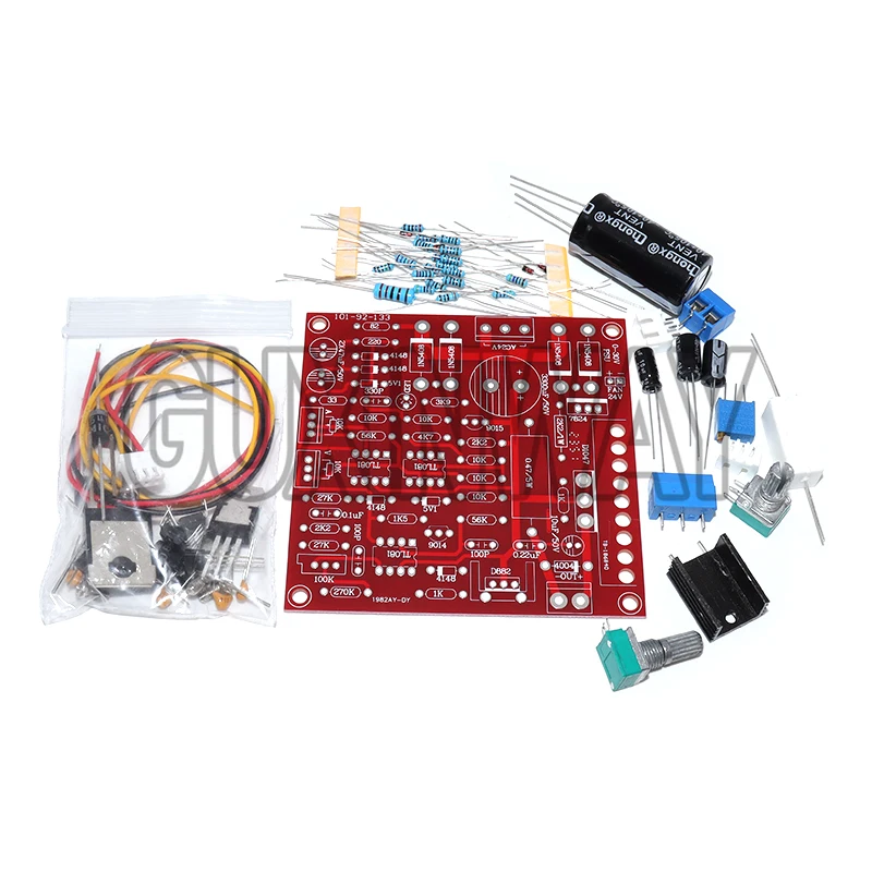 0-30V 2mA-3A DC Regulated Power Supply Kit 0-100V Voltmeter Continuously Adjustable Current Limiting Protection